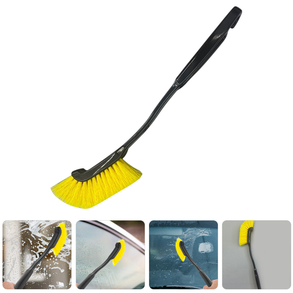 Dirt Brush Interior - 2個入り 車用隙間清掃ブラシ ソフトタイヤホイールディテイリングブラシ 内部外部洗浄ツール 汚れや油汚れの除去用