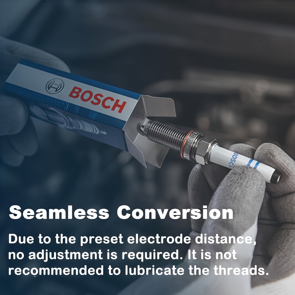 純正ボッシュHR8DPP30Xスパークプラグ フォード クー - Bosch Spark Plug Platinum のレビューと価格