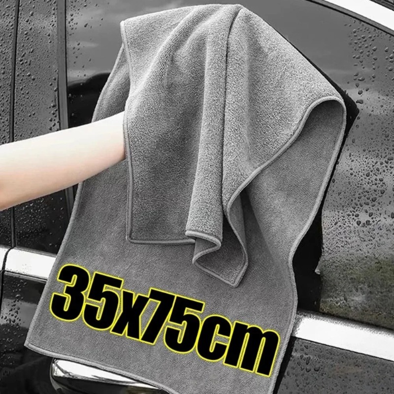 多目的洗車マイクロファイバータオル両面厚手クリーニングクロス - Microfiber Towel Detailing のレビューと価格
